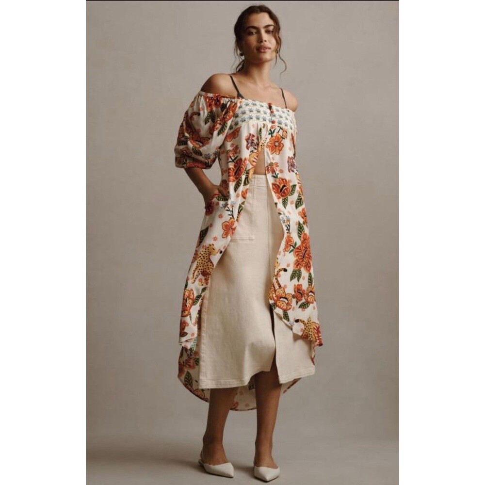 FARM Rio Floral Dress, Tunic, Cover up GORGEOUS